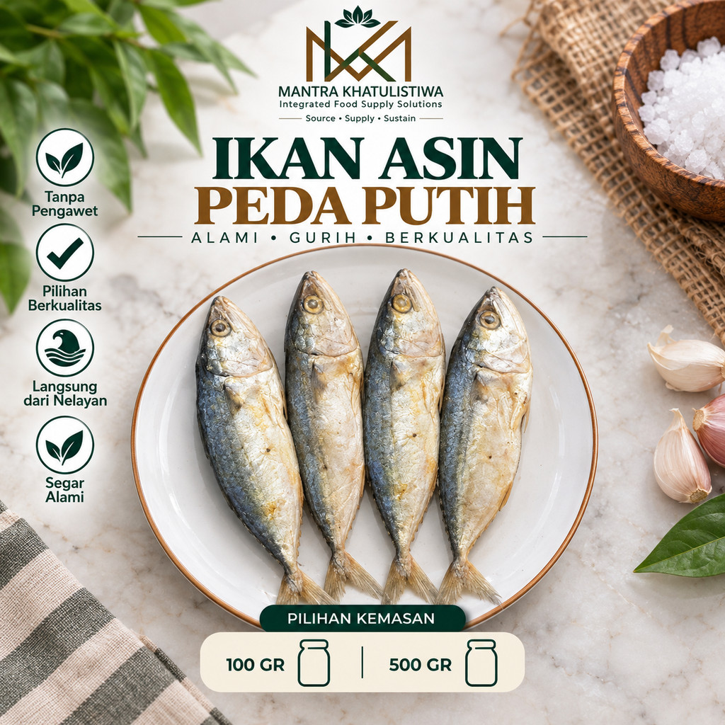 IKAN ASIN PEDA PUTIH IKAN ASIN IKAN PEDA PUTIH