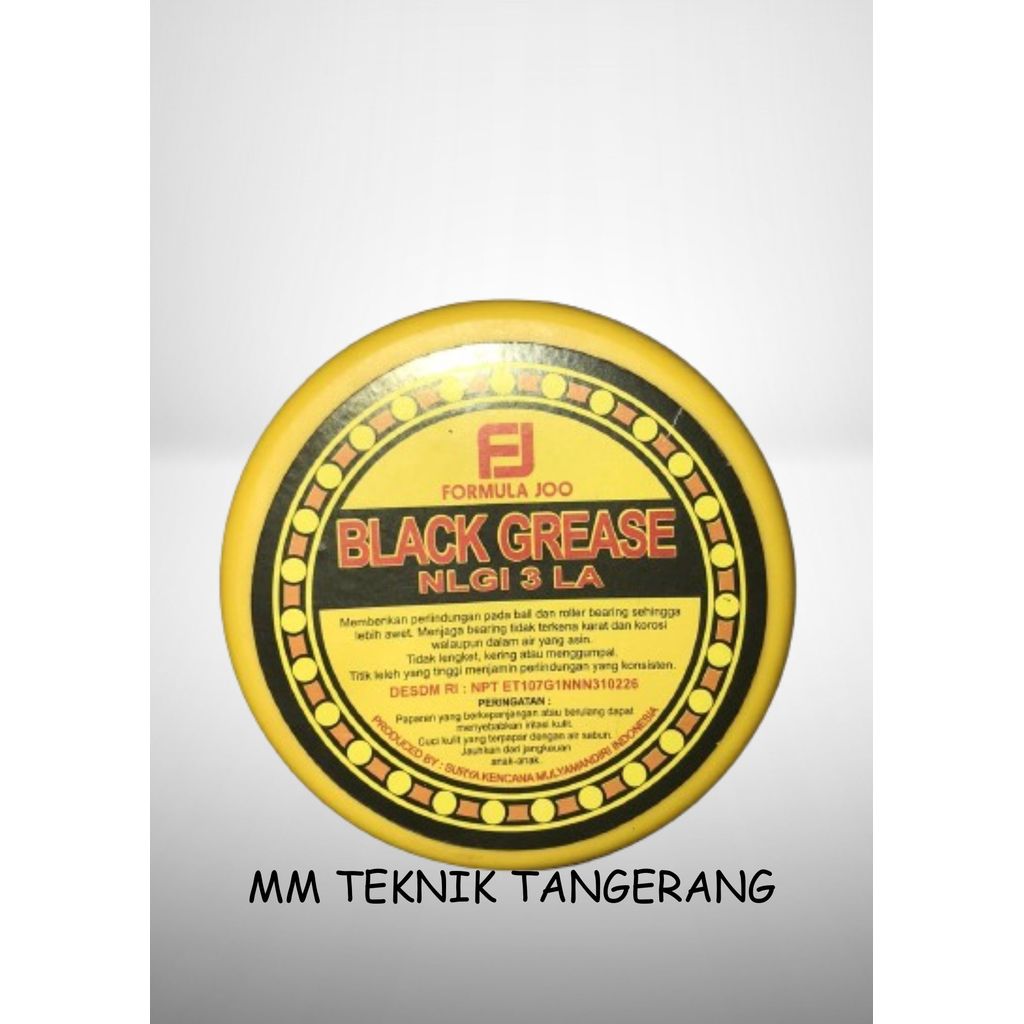 Grease Formula 100 GR Formula JOO Black Grease Pelumas Gemuk Hitam Formula JOO 100gr ShopeeMMB