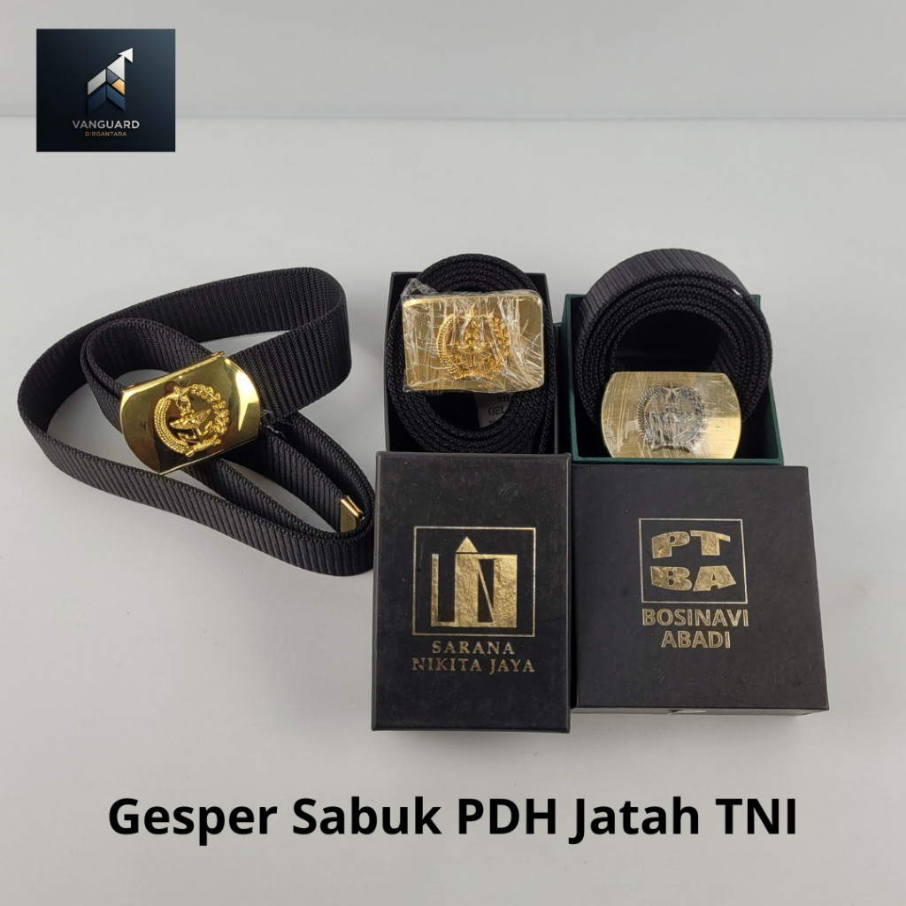 Gesper PDH TNI | Sabuk PDH TNI | Sabuk Ikat PDH TNI | Sabuk PDH Felindo Jatah TNI | Sabuk PDH Sarana