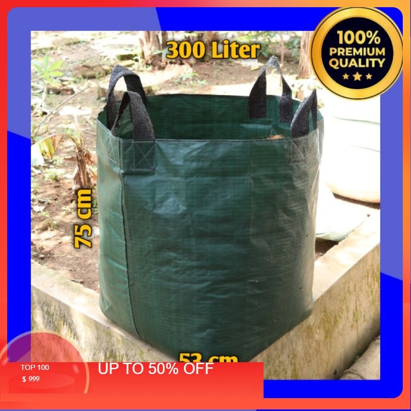 Planter Bag 300 Liter HIJAU