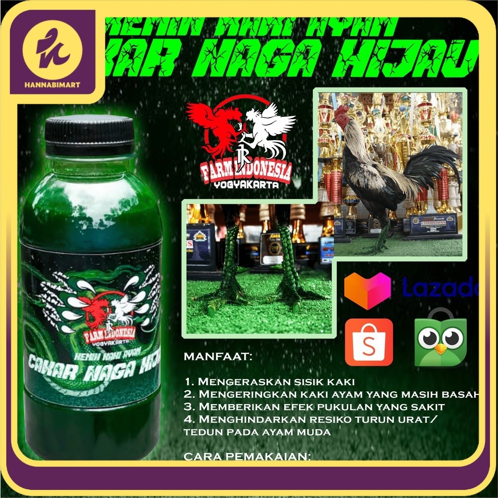 Special Promo Kemin kaki ayam  CAKAR NAGA HIJAU DAN CAKAR NAGA MERAH