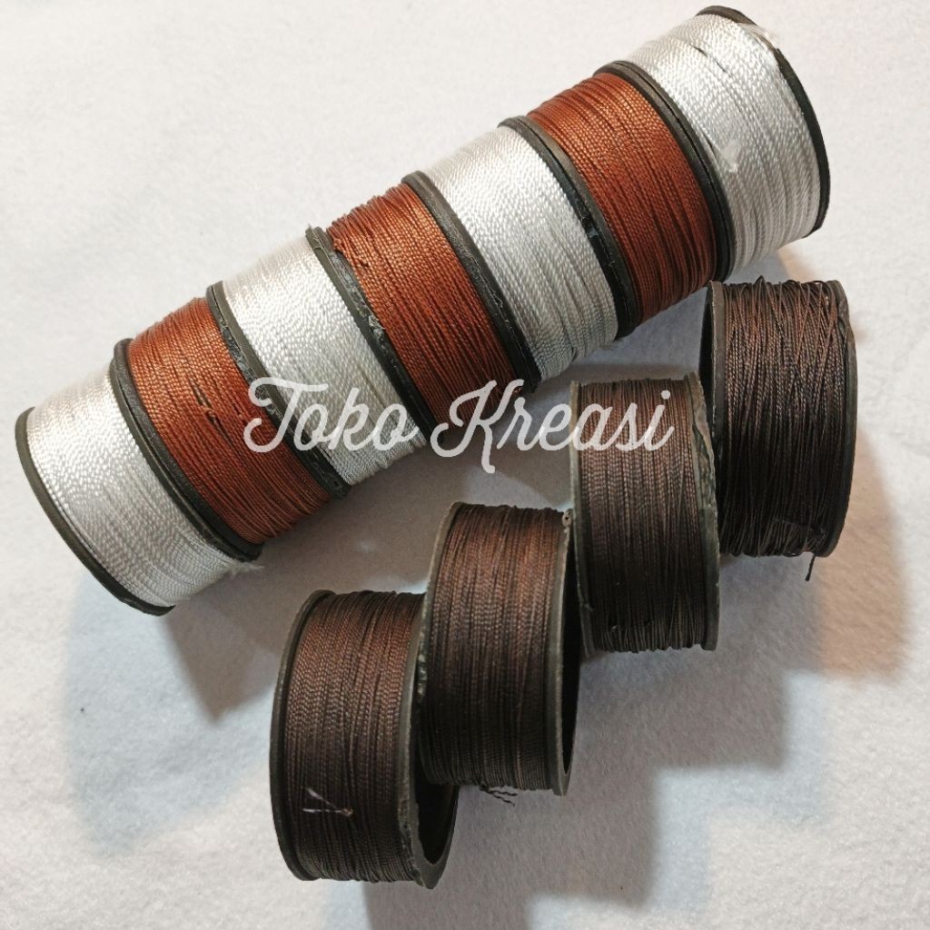 (Per roll) Tali Benang Nilon / Nylon Sol Sepatu - Tas - Aneka Kreasi - Jahit Sepatu Murah - Layangan