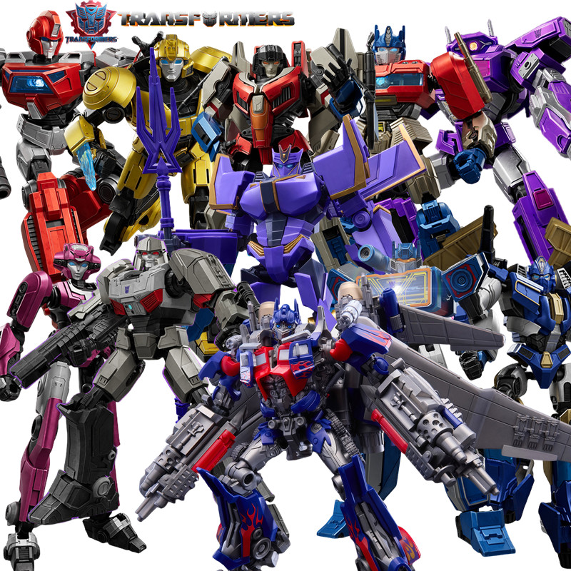 Blokees Transformers Optimus Prime Skyfire The Fallen Soundwave Starscream Sentinel Prime Buig Block