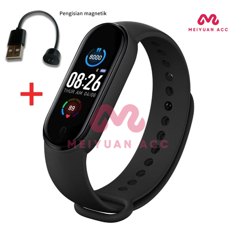 Smartwatch M8 M9 Smartband Jam Kesehatan Anti Air Digital Smart Watch Bluetooth - MY
