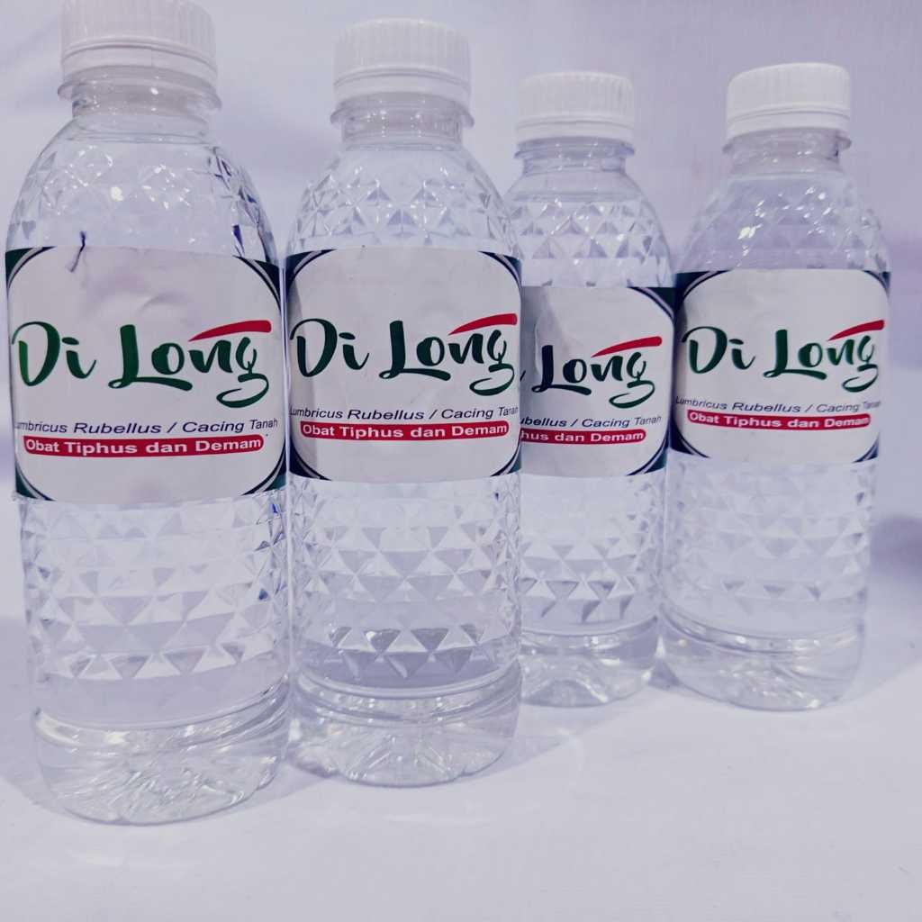 Air Cacing / Di Long / Lumbricus Rubellus (Cacing Kalung) - Obat Tipes & Demam, 300ml / 600ml, Herba