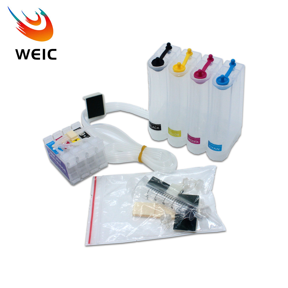 Empty Ciss System No ip for Epson WF-2810 WF-2820 WF-2830 WF-2835 WF-2840 WF-2845 WF-2850 WF-2870 Pr