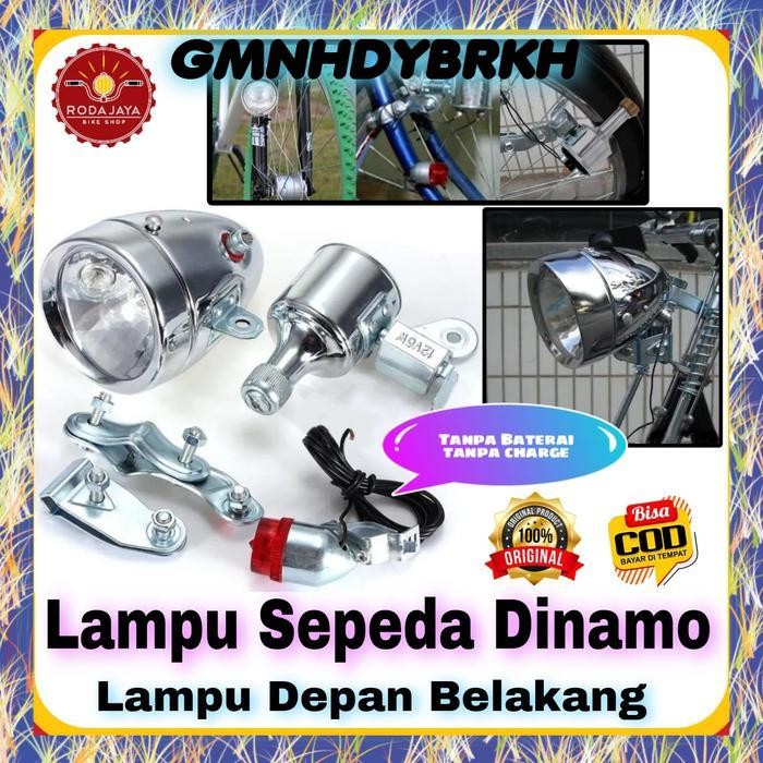 Lampu Dinamo Depan 28 Sepeda Onthel