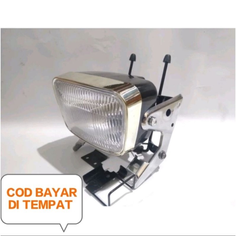 RIZQIJAYA  Lampu oval RX king/reflektor lampu depan RX king new oval