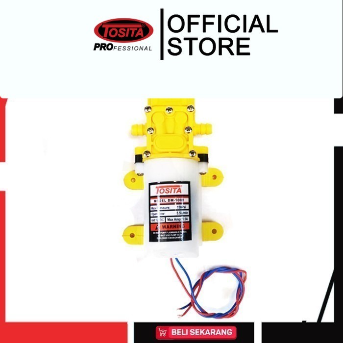 TOSITA - Dinamo Power Sprayer  (Kuning), Dinamo Untuk Cuci Motor A12