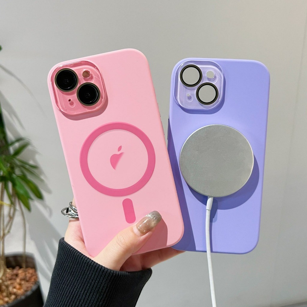 _ SPECIAL  (+Packing Box) Anti Noda RUBBER CASE + GLASS VISION CAMPROTECTION CASE IPHONE COMPATIBLE 