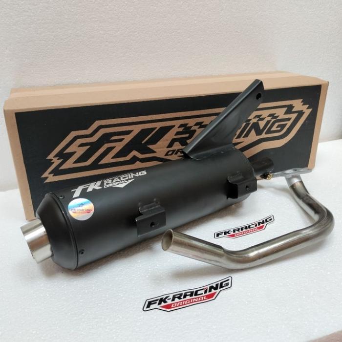 Knalpot Standar Racing Copy CMS Vario 150 LED Vario 125 LED - FK Racing Suara Bass Adem - V125 LED N