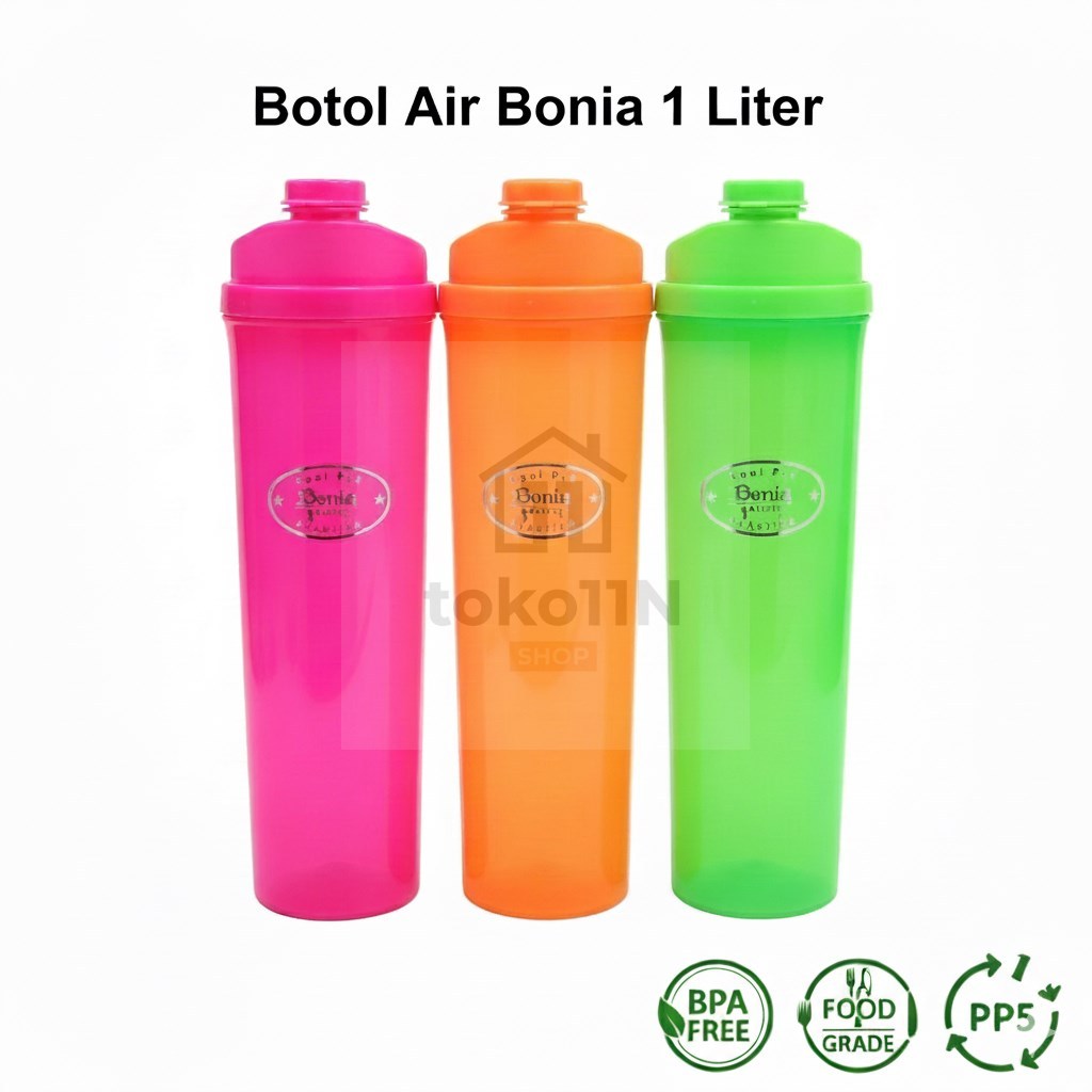 Tempat Air Minum 1 Liter Cool Pot Bonia Tantos Botol Air Wadah Tempat Minyak 1L