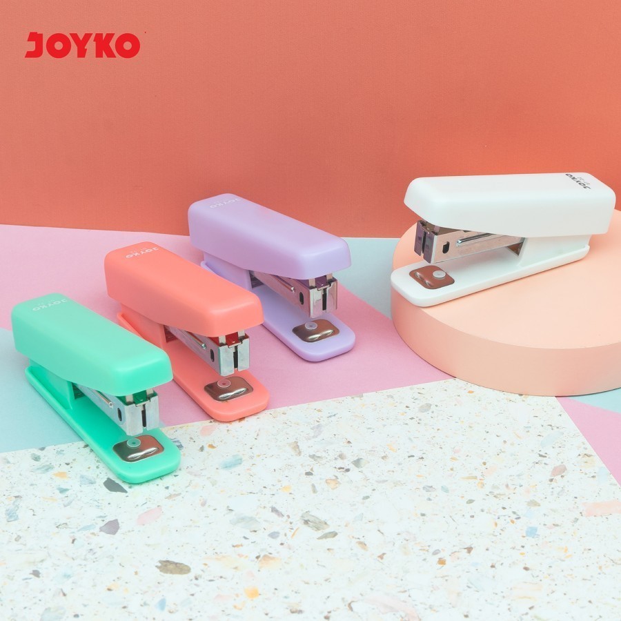 Stapler Joyko ST-22 pastel (Garansi Aman) / Staples Joyko / Staples Lucu / Alat Staples Sedang Joyko