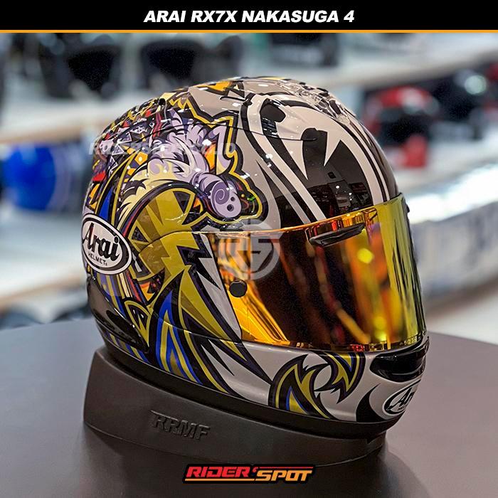 Helm ARAI RX-7X Nakasuga 4 Helmet RX7X Original Adventure
