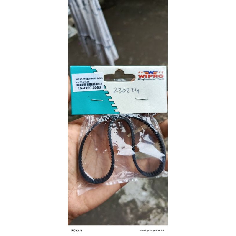 Vanbelt wipro amplas duduk tank belt sander W4100 modern wipro