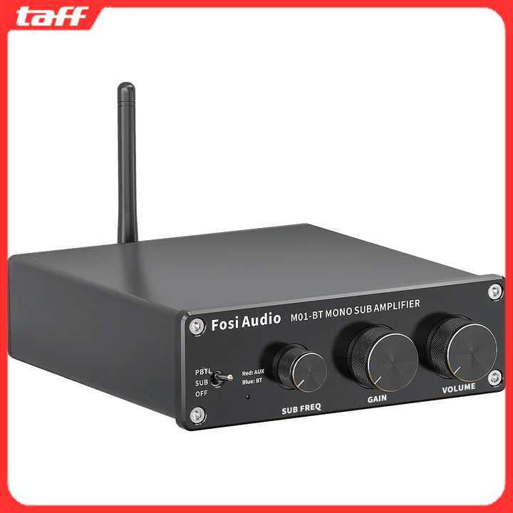 Fosi Audio Subwoofer Amplifier Mono Channel 300W TDA7498E - M01-BT