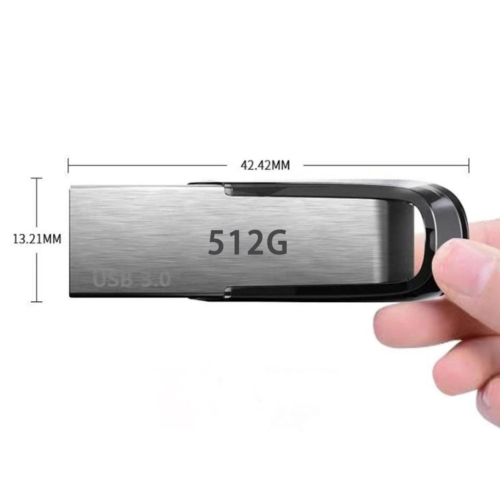 512GB Ultra Flair USB 3.0 Flash Drive - SDCZ73-512G-G46, black