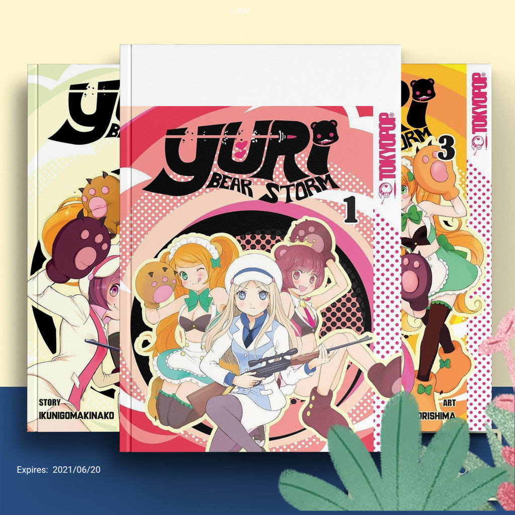 Yuri Bear Storm, Vol. 1-3 ( Komik Manga ) by Ikunigomakinako