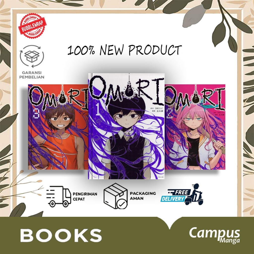 Komik Omori Vol. 1 - 3 by Konoito
