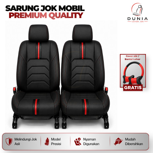 SARUNG JOK MOBIL 2 BARIS IGNIS BAHAN CHEROKEE AP FORCE