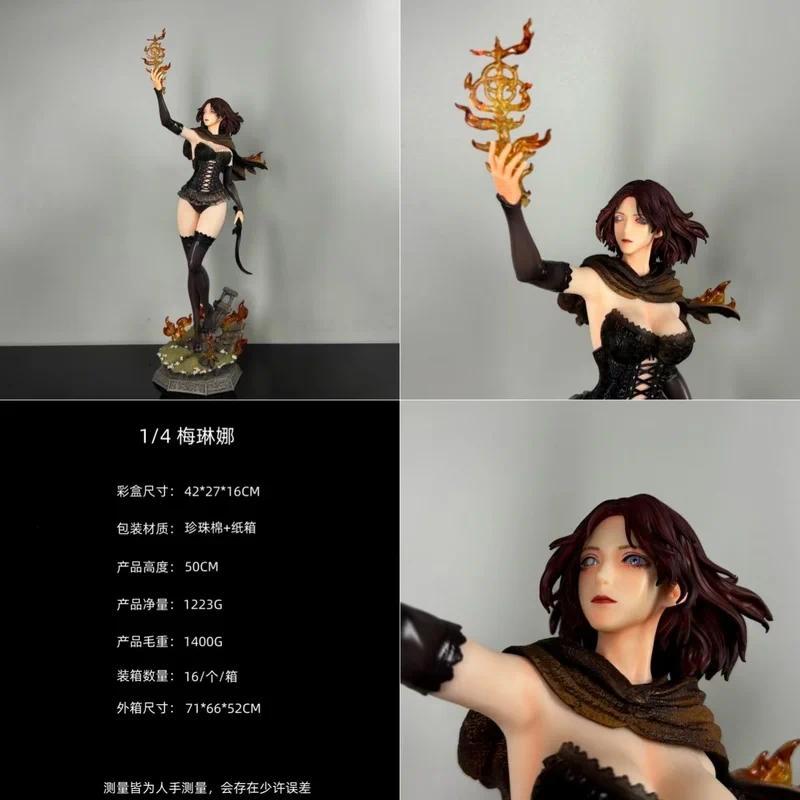 50cm Elden Ring Melina Gk Figure Collectible Anime Statue Desktop Decor Ornament For Collection Disp