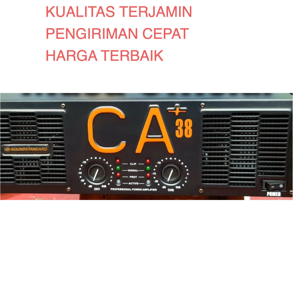 Power Amplifier Soundstandard CA38+ / CA 38+ / CA38 PLUS / CA 38+