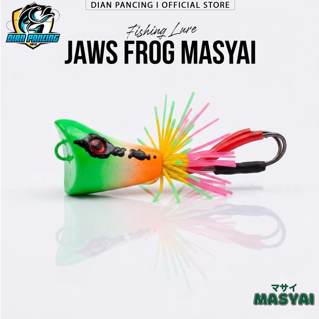 umpan jaws frog 2.7 cm umpan casting gabus toman /umpan jump frog