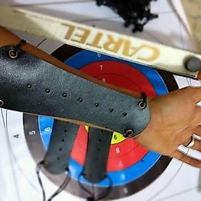 Terbaru Arm Guard Panjang Kulit Asli/Panahan/Busur Archery Free Bubble Wrap