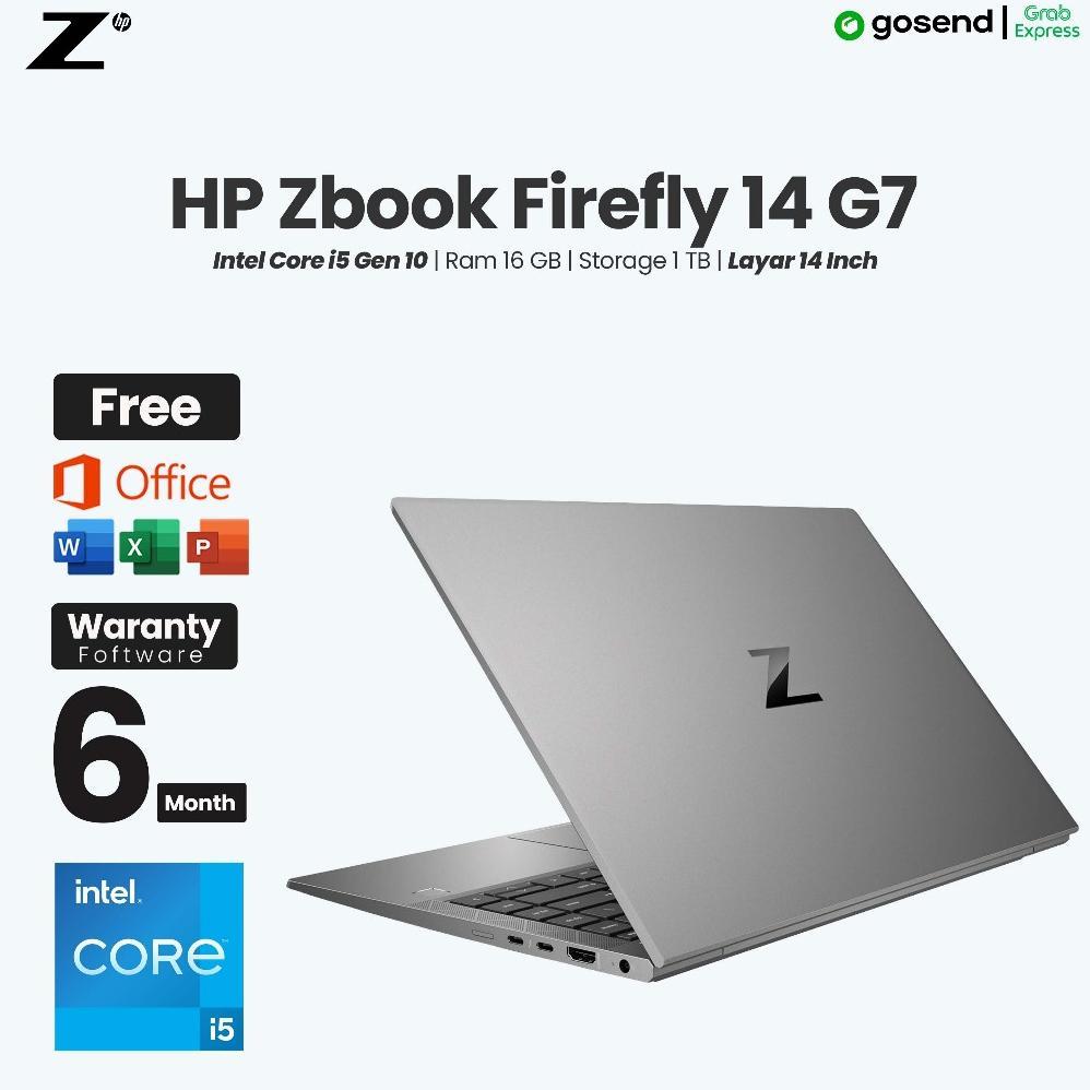 HP ZBook Firefly 14 Mobile Workstation Core i5 Laptop Editing Desain Rendering