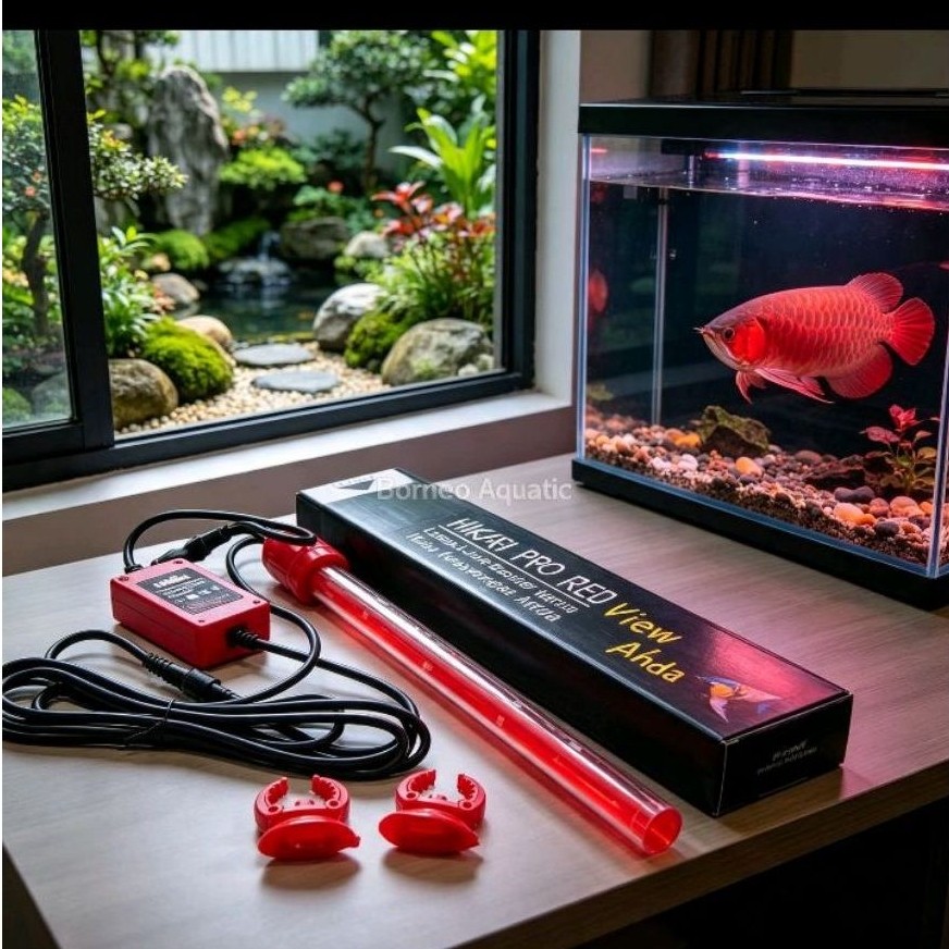 LAMPU TANNING ARWANA SUPER RED // LAMPU AQUARIUM ARWANA // LAMPU TANNING PRO RED VIEW ARWANA // HIKA
