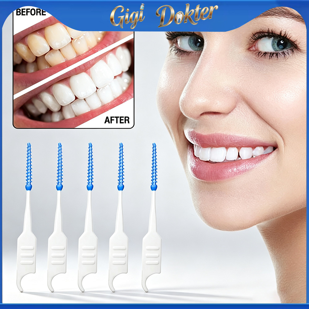 Dental Floss Soft Silicone Interdental Brush / Orthodontic Interdental Brush / Interproximal Brush /