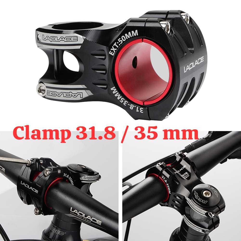 Foto Laplace Stem 35 x 50 Panjang 50mm diameter clamp 35 mm atau 31.8 not entity MTB