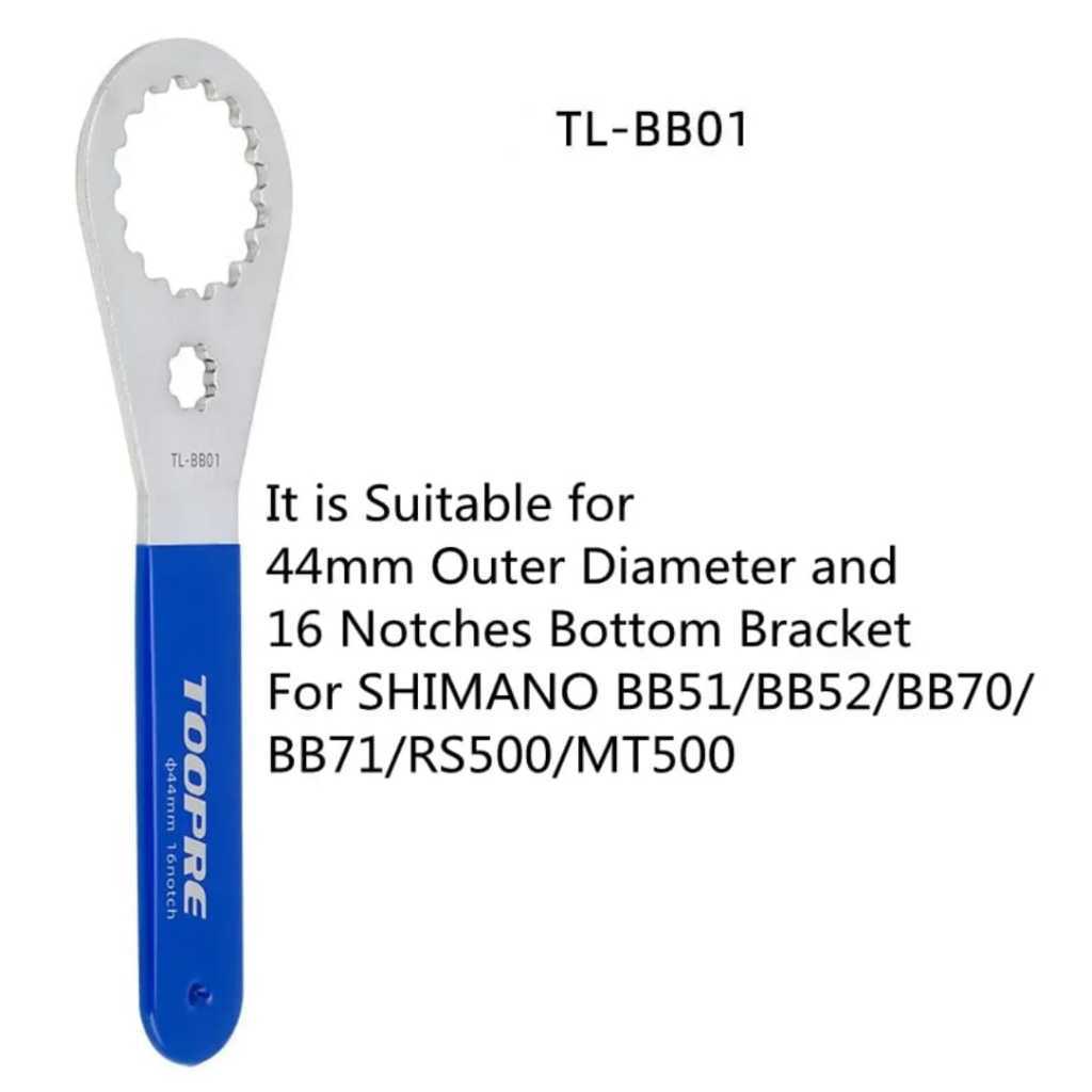 Foto Toopre Tool Kunci BB 44mm Toopre BB01 Bottom bracket BB shimano HT2 Hollowtech
