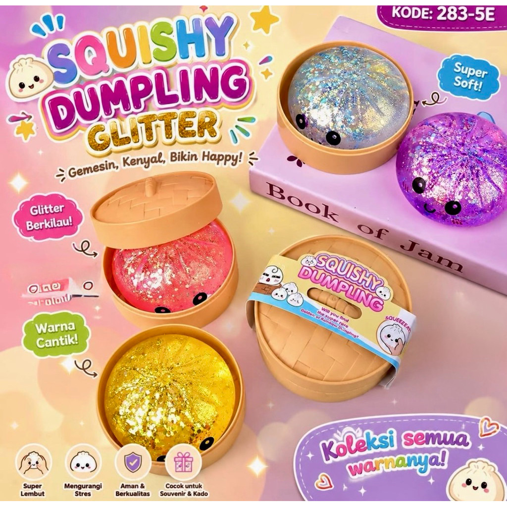 (SONE.) Squishy Dumpling /Squishy Bakpau Blind box Jumbo