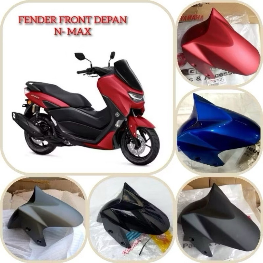 SLEBOR SPAKBOR DEPAN YAMAHA NMAX 2015 - 2023 BAHAN ABS TEBAL IMPORT