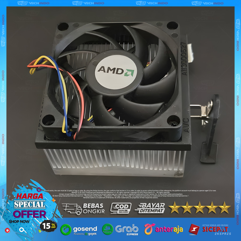 Kipas Prosesor / Fan Processor / Heatsink Fan Processor AMD AM2 / AM3 / FM1 / FM2 / FM2+ / AM4 / CPU
