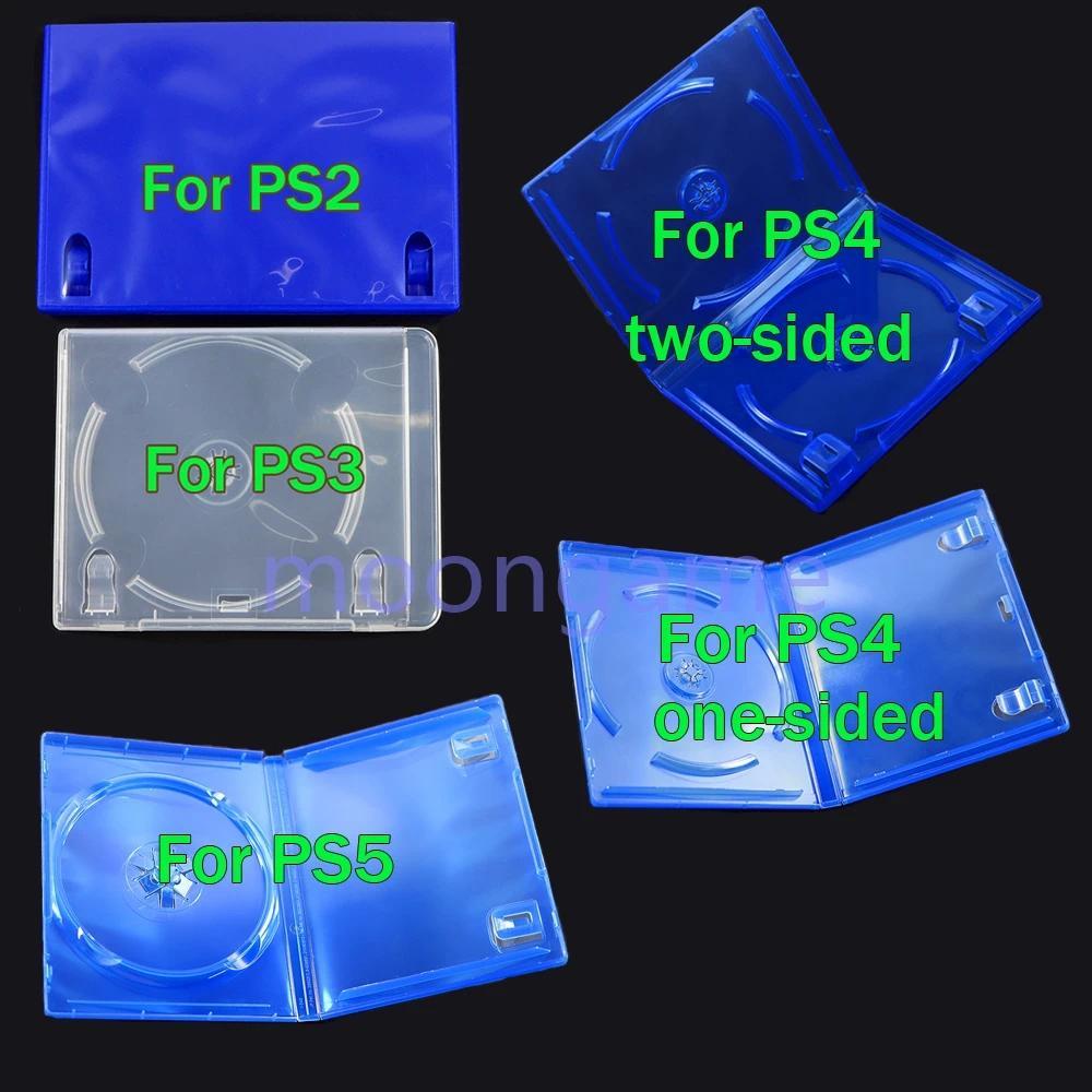 1pc CD DVD sc Plastic Case Capacity CD Storage Box For PS2 PS3 PS4 PS5 Protective Shell Accessories