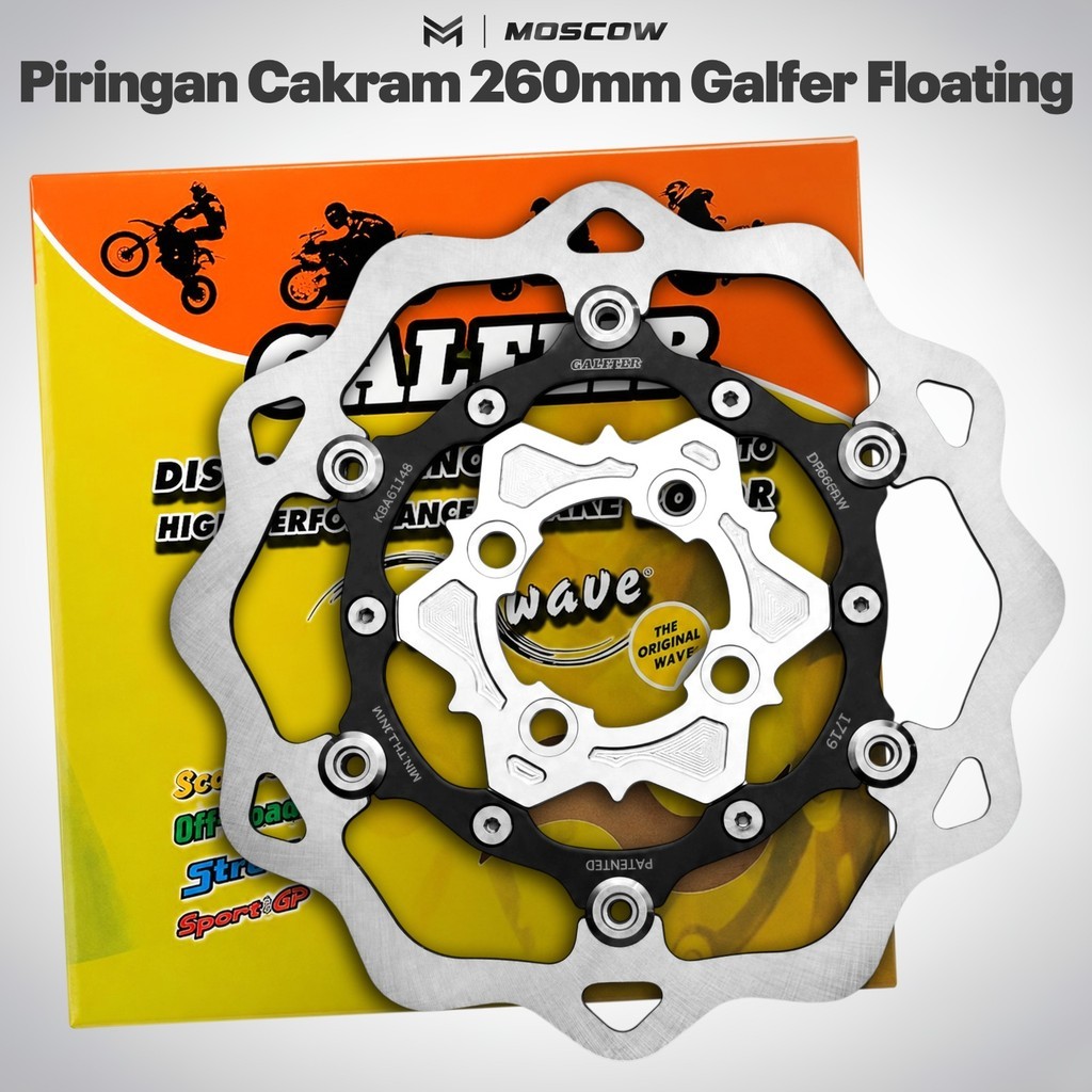 GALFER DISC PIRINGAN CAKRAM 260 MM ORIGINAL VIETNAM CAKRAM GALFER 260MM VIETNAM PIRINGAN DISC VARIO 