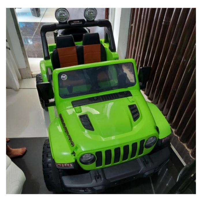 Mobil Jeep Aki Besar Murah Mobilan Remot Kontrol XL Twin Gearbox