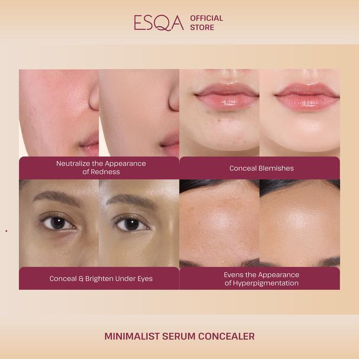 ESQA Minimalist Serum Concealer - Vanilla, 4 gr