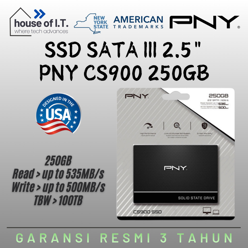 SSD SATA 250GB - SSD SATA 256GB - SSD SATA PNY 250GB - SSD SATA PNY 256GB - SSD SATA PNY CS900
