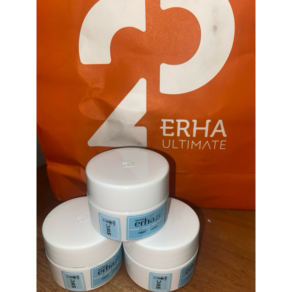 [READY LANGSUNG KIRIM INSTANT!] SWC Ketiak Selangkangan Leher Whitening ERHA CREAM 100% ORIGINAL
