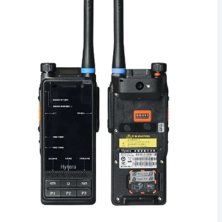 PDC680 Dual Mode UHF VHF POC Radio Android 7 Dual Mode Two-way Radio Walkie Talkie Zello 100km 2 Way
