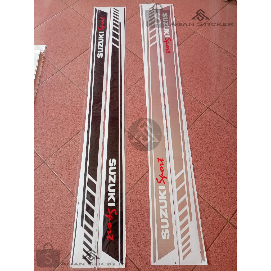 Stiker Suzuki Ertiga/Universal Sticker mobil Suzuki Stiker Lis body samping