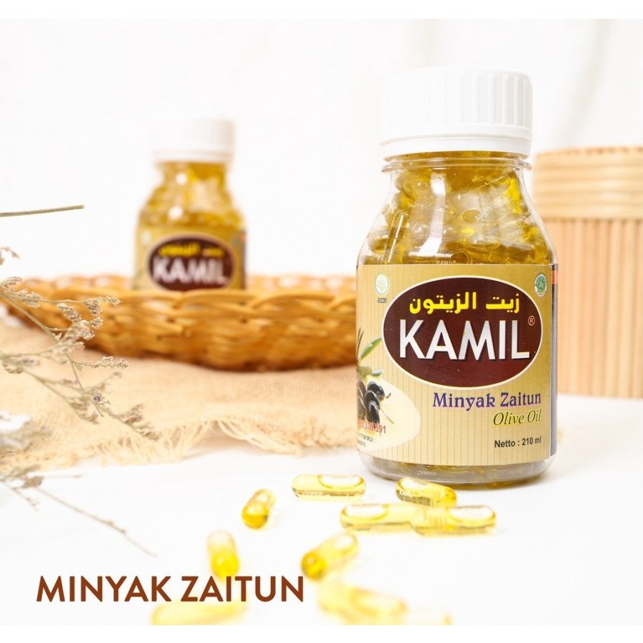KAPSUL MINYAK ZAITUN KAMIL MINYAK ZAITUN 70 KAPSUL