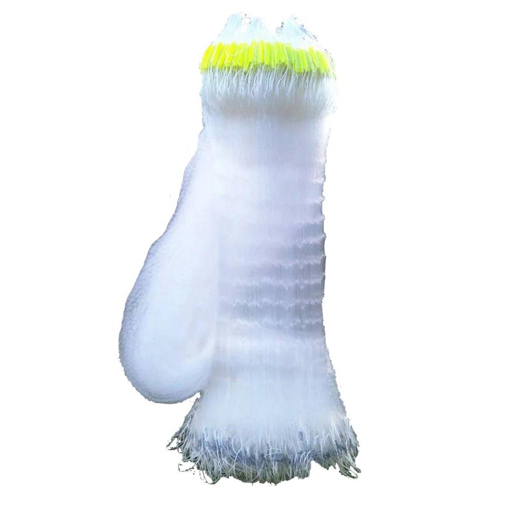 Depth1.2m-2m Monofilament Nylon Fishing Net for Fishing Length 20m-70m Three Layers Gill Net Mesh Si