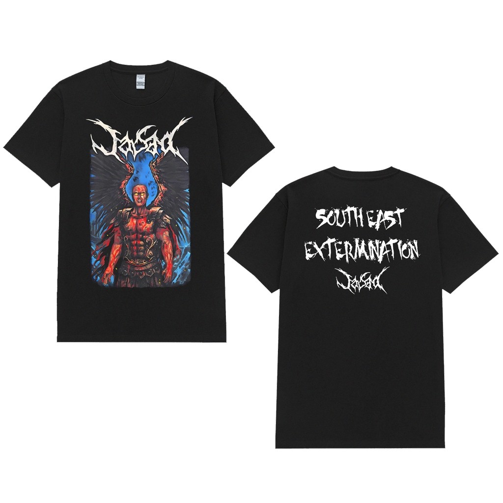 (COD) Trendrock - Tshirt JASAD " South East Extermination" PREMIUM TSHIRT + Free Stiker / Kaos Band 