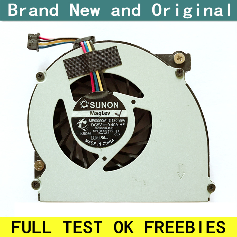 New laptop CPU cooling fan Cooler Notebook PC for HP EliteBook 2560 2570 2560p 2570p MF60090V1-C130-
