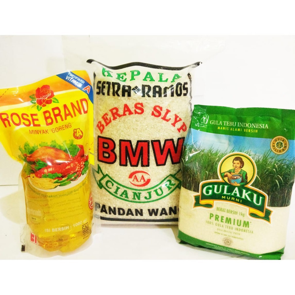 

Paket Sembako Murah Berkualitas Isi Beras 5L
