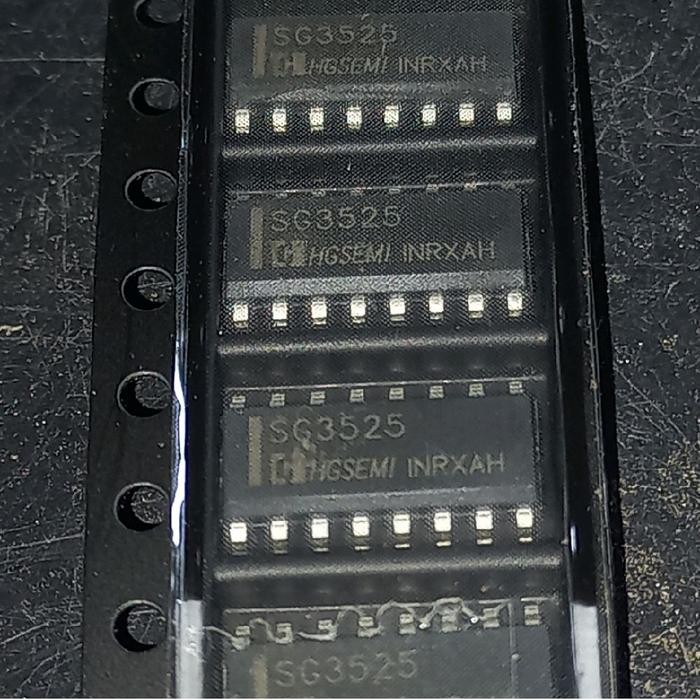 IC SG3525 SMD original HGSEMI tempel SG 3525 HG SEMI PWM Inverter smps kutu micro ori sg3525a Fajar